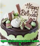 Gaziantep Mois Transparan çilekli yaş pasta